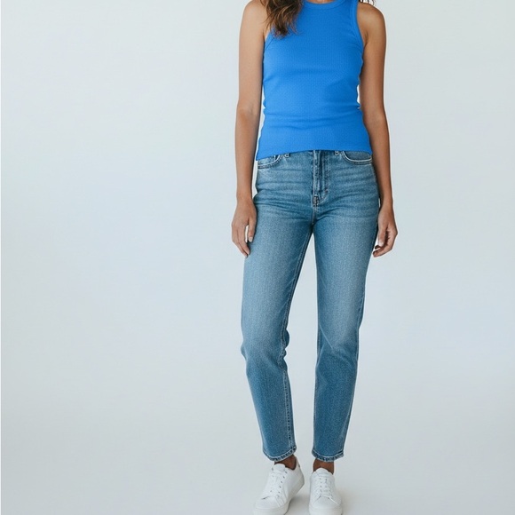 BP Bright Blue Tank Top EXTRA SMALL USED - Picture 4 of 9